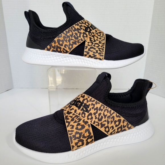 adidas Shoes - Adidas Puremotion Adapt Cheetah Black Running Shoes Women's Size 8 FY7233